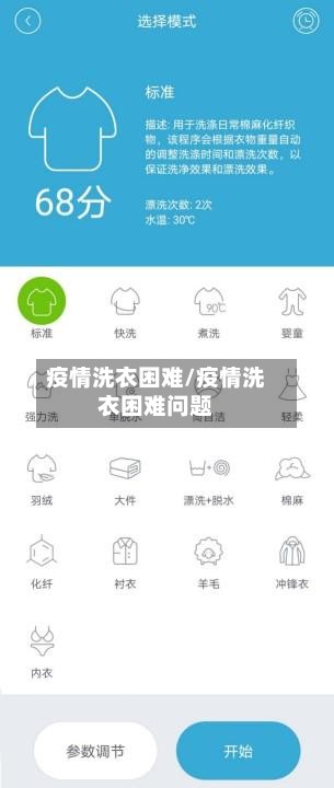 疫情洗衣困难/疫情洗衣困难问题