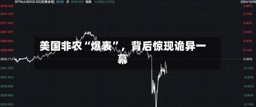 美国非农“爆表”，背后惊现诡异一幕-第3张图片