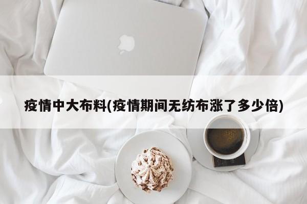疫情中大布料(疫情期间无纺布涨了多少倍)